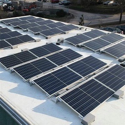 Montaža 200KW balastne sončne plošče